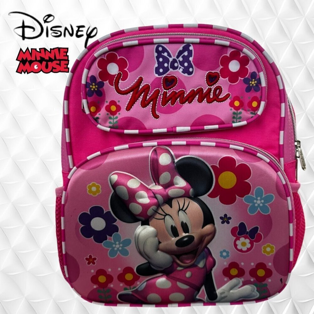 Disney Pink Minnie Mouse Kids Backpack